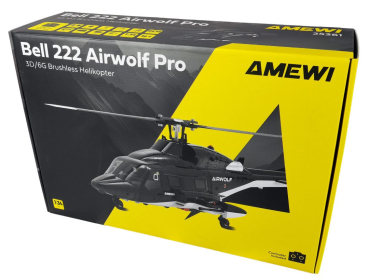 25361 Bell 222 Airwolf Pro Helikopter 6-Kanal 3D/6G RTF